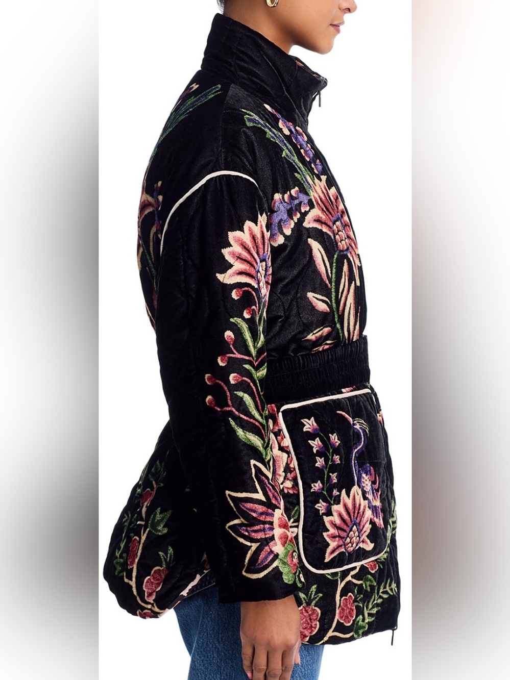 FARM Rio Reversible Marvelous Garden Puffer Jacket - Picture 5 of 15
